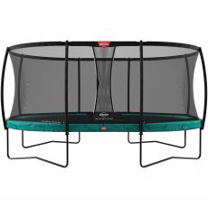 Батут Berg Grand Champion Regular 520x345 Green + Safety Net Deluxe